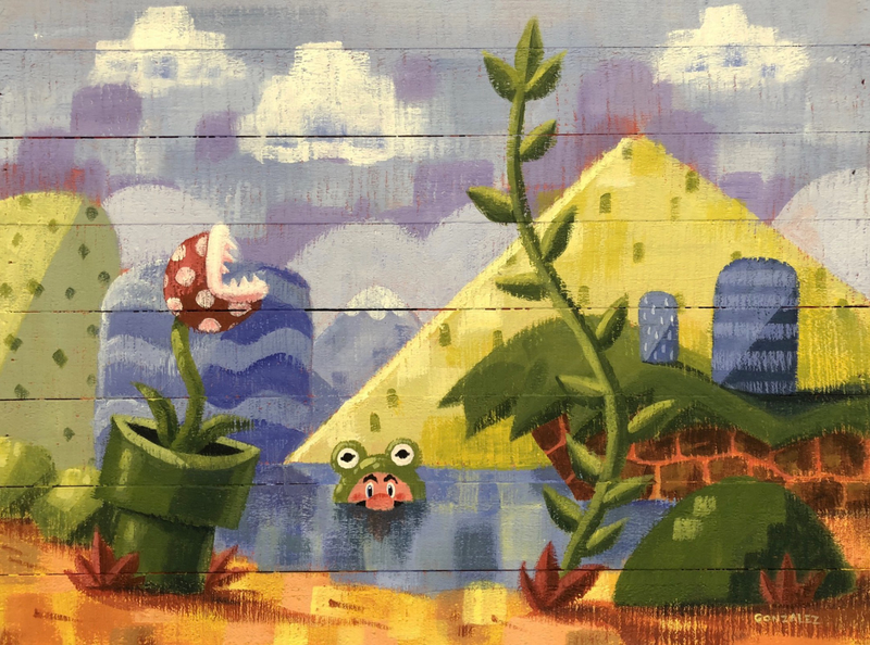 Frog Mario by Eric Gonzalez